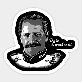 dale earnheardt Sticker